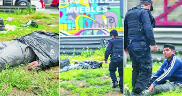 Reportan hombre “embolsado” en la México- Querétaro; solo estaba durmiendo la siesta