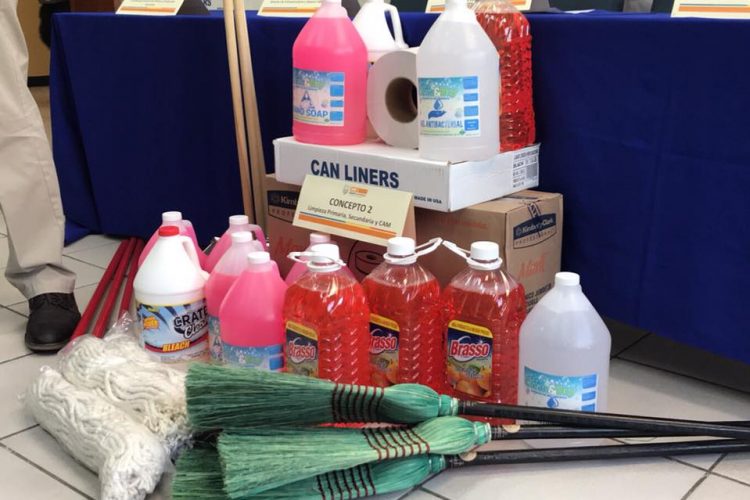 Anuncia SEE entrega de 32 mdp en productos de limpieza para escuelas