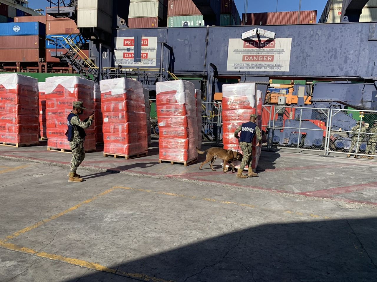 Incauta SEMAR 50 paquetes de clorhidrato de cocaí­na en Puerto de Ensenada |