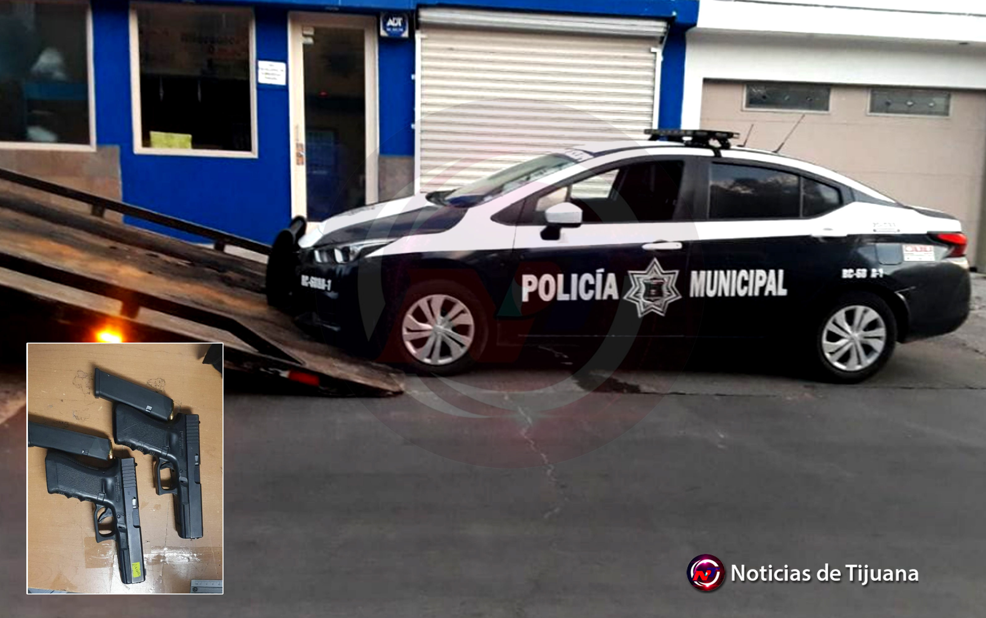 Atoran a policí­as municipales de Rosarito en Tijuana |