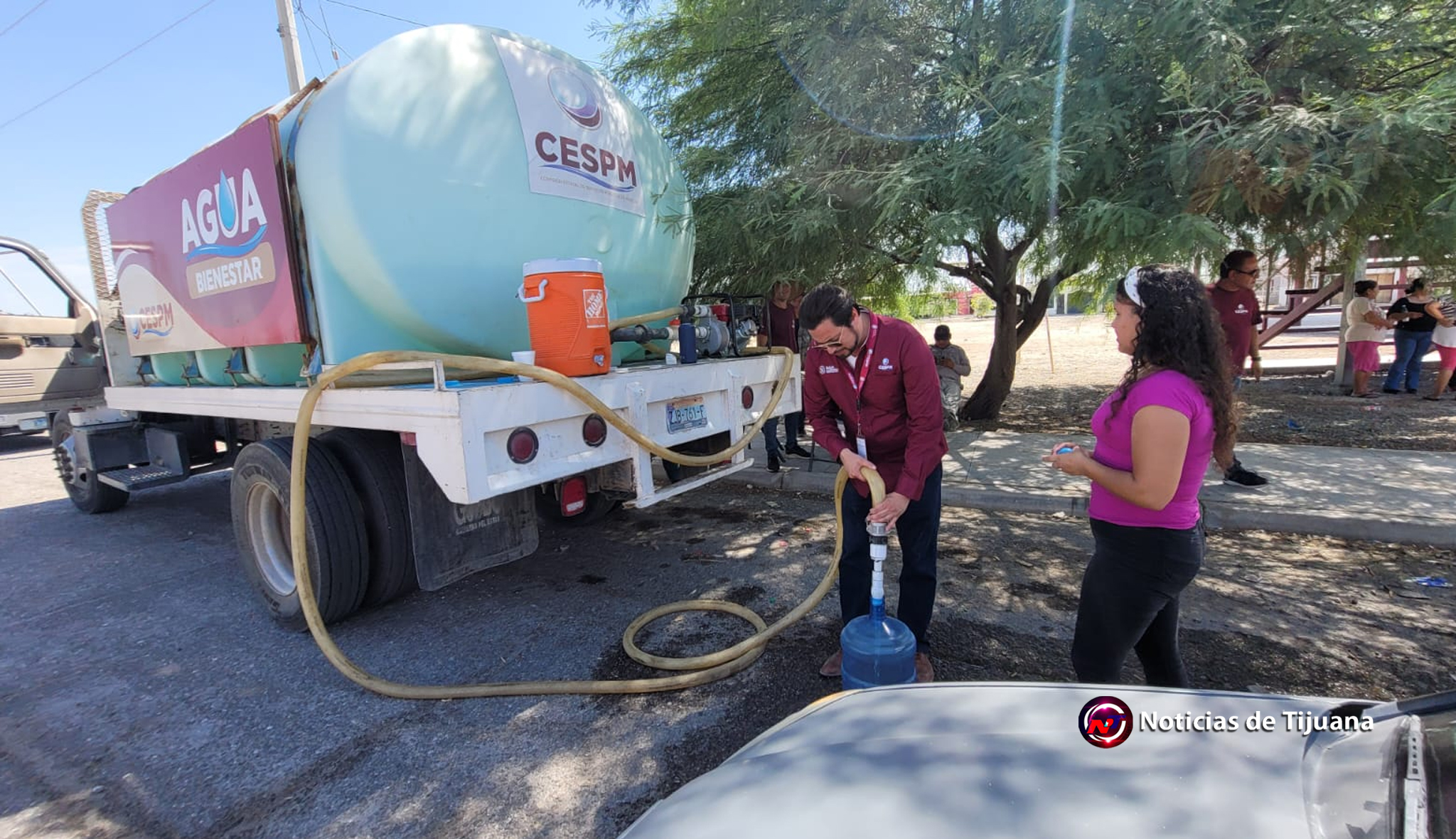 Visita el programa ‘Agua Bienestar’ de CESPM la zona oriente de Mexicali |