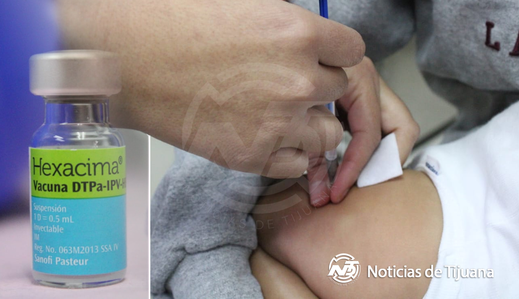 Aplica secretarí­a de salud vacuna hexavalente en el municipio de Ensenada |