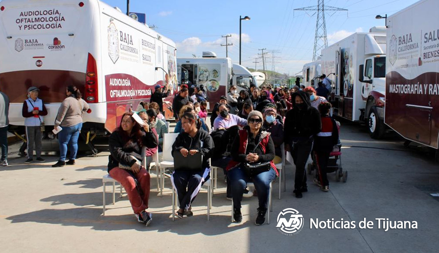 Ofrecerán Centros de Salud Móviles servicios gratuitos en Playas de Tijuana