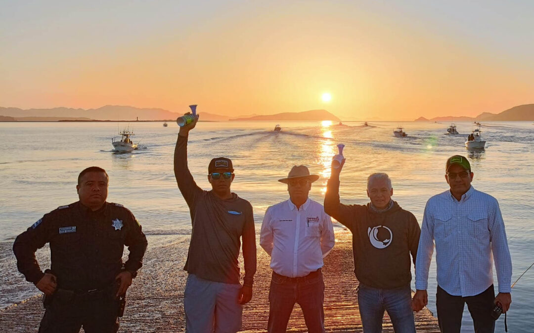 Arrancó torneo de pesca deportiva “Puro Fierro” en bahía de los Ángeles