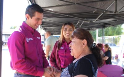 Beneficia Gobierno de Tecate a familias de el Testerazo con jornada de Bienestar: Román Cota