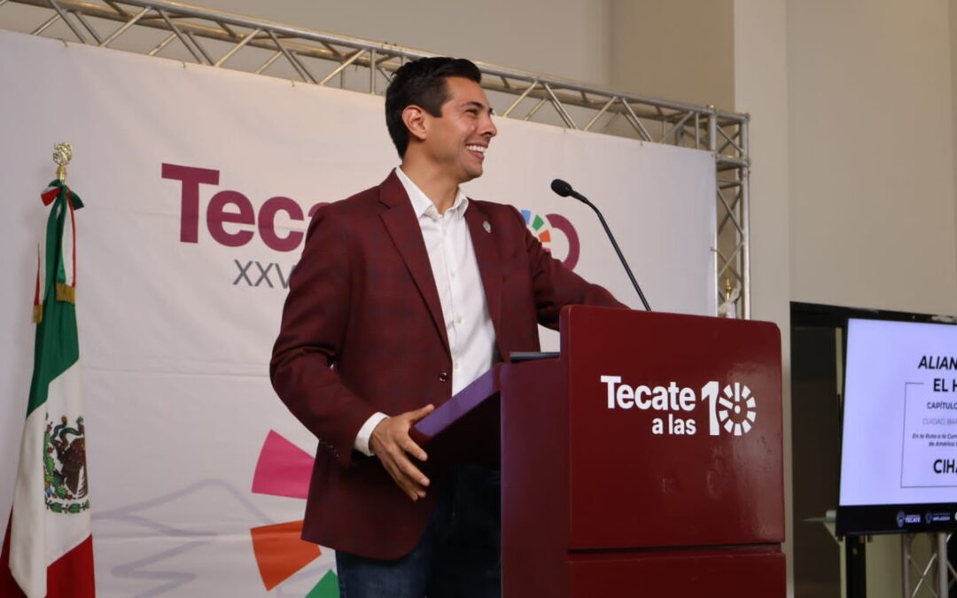 Comparte Román Cota ideas y prácticas internacionales para el desarrollo de Tecate